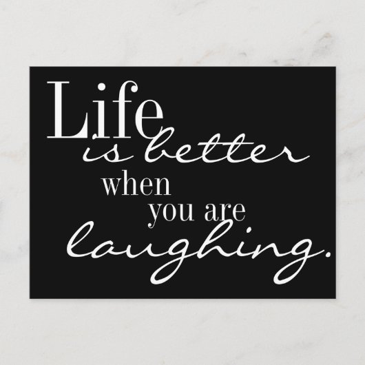 人生はもっといい葉書だ ポストカード (正面)