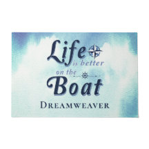 人生はより良いブルー航海のボートウェルカム