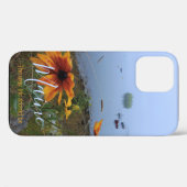 人生はオレンジ色のデイジー、ルベックメイン Case-Mate iPhoneケース (裏面 (横))