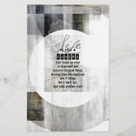 人生はカメラのようなものだ