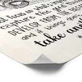 人生はカメラのよう感動的 ポスター (角)