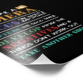 人生はカメラ写真の写真家のようなものだ フォトプリント (角)