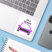 人生はカルミック シール (ノートパソコンとiPhone)