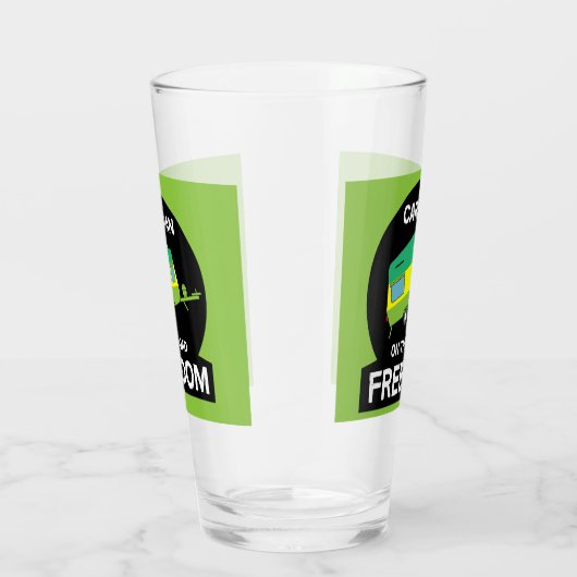 人生はキャラバンギフト旅行ムでおもしろい甘い タンブラーグラス (右)