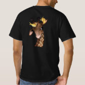 人生はギフトブラックTシャツ Tシャツ (裏面)