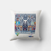 人生はゲーム…#Part2 （8ビット） （ゲーマーギフト） #03 クッション (裏面)