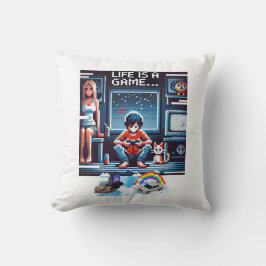 人生はゲーム…#Part2 （8ビット） （ゲーマーギフト） #03 クッション
