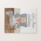 人生はコックポージグソーパズル ジグソーパズル (横)