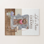 人生はコックポージグソーパズル ジグソーパズル (横)