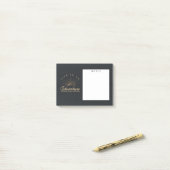 人生はゴールデンサンレイズの冒険の山 ポストイット (デスク上)