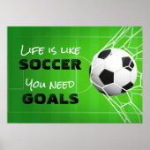 人生はサッカーのようなもの ポスター (正面)