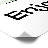 人生はジェットコースターだ。乗楽しむれ!ポスター ポスター (角)