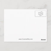 人生はジェットコースターだ。乗楽しむれ！ポストカード ポストカード (裏面)