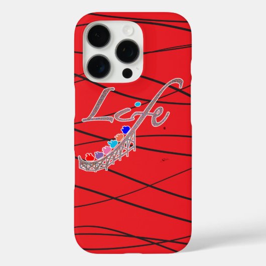 人生はジェットコースター Case-Mate iPhoneケース (裏面)