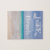 人生はジグソービーチで良いパズル ジグソーパズル (横)