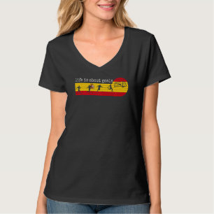 人生はスペインのサッカーゴールスペインのについて Tシャツ