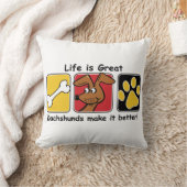 人生はダッ素晴らしシュントだ クッション (ブランケット)