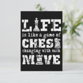 人生はチェスのゲームのようなものだ – それぞれで変化する 招待状 (スタンド正面)