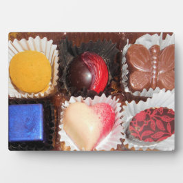 人生はチョコレートの箱のようなものだ フォトプラーク