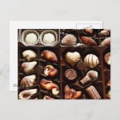 人生はチョコレートの箱のようなものだ ポストカード (正面/裏面)