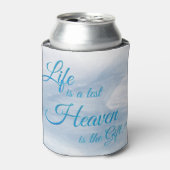 人生はテスト天国はギフトクーラーボックス 缶クーラー (缶正面)