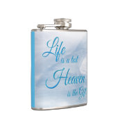 人生はテスト天国はギフト フラスク (右)