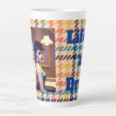 人生はドラッグ カフェラテマグ (正面)