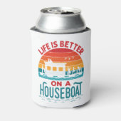 人生はハウスボートハウスボートボートで良い 缶クーラー (缶裏面)
