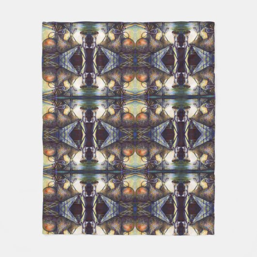 人生はハルリングの運命 フリースブランケット (正面)