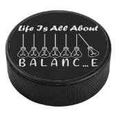 人生はバランスのインスピレーションやる気を起こさせるだ アイスホッケーパック (3/4)