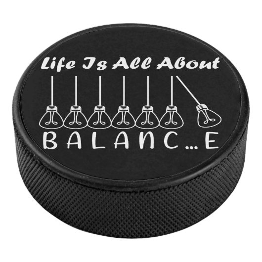 人生はバランスのインスピレーションやる気を起こさせるだ アイスホッケーパック (3/4)