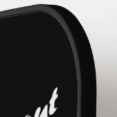 人生はバランスのインスピレーションやる気を起こさせるだ ピックルボールラケット (左詳細)