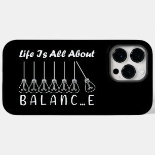 人生はバランスのインスピレーションやる気を起こさせるだ Case-Mate iPhone 14 PRO MAXケース