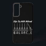 人生はバランスのインスピレーションやる気を起こさせるだ SAMSUNG GALAXY S22 ケース<br><div class="desc">ブラシクールスクリプトタイポグラフィ人生はバランス、バランス、ブラシ、スクリプト、バルブ、キュラシブ、ライフ引用文、電球、振り子、ライフことわざ、スクリプトレタリング、白熱電球、バランス引用文、振り子ボール、バランスホイール、スクリプトタイポグラフィのすべてである</div>