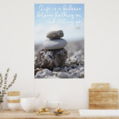 人生はバランスのポスター ポスター (キッチン)