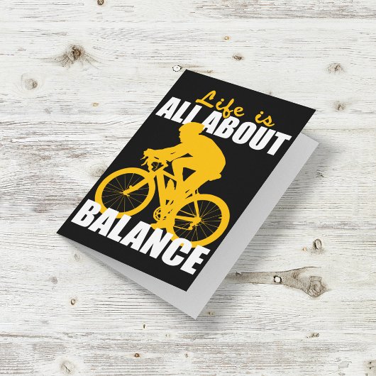 人生はバランスカードに関するものだ カード