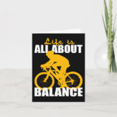 人生はバランスカードに関するものだ カード (正面)