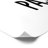 人生はパスタおもしろいパンだ ポスター (角)