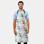 人生はパズルだと分かった? エプロン (着用した状態)