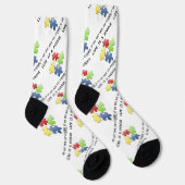 人生はパズルだと分かった？ ソックス (右)