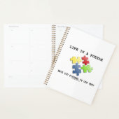 人生はパズルだと分かった? プランナー手帳 (ディスプレー)