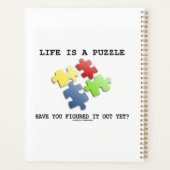 人生はパズルだと分かった? プランナー手帳 (裏面)