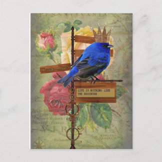 人生はパンフレットのはがきに似たものではない ポストカード