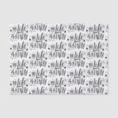 「人生はパーティーだ」ティッシュペーパー – 明るい贈り物 薄葉紙 (正面)