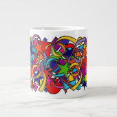 人生はパーティー ジャンボコーヒーマグカップ (正面)