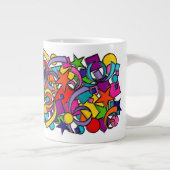 人生はパーティー ジャンボコーヒーマグカップ (右)