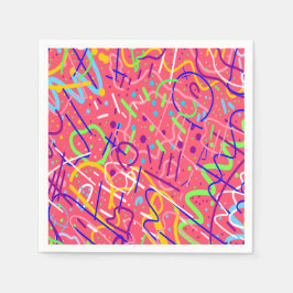 人生はパーティー スタンダードカクテルナプキン