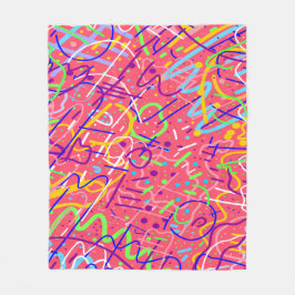 人生はパーティー フリースブランケット