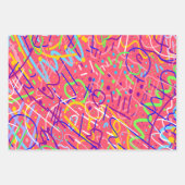 人生はパーティー ラッピングペーパーシート (正面3)