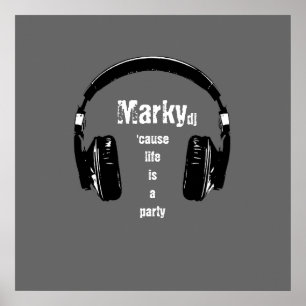 人生はパーティーDJ ポスター